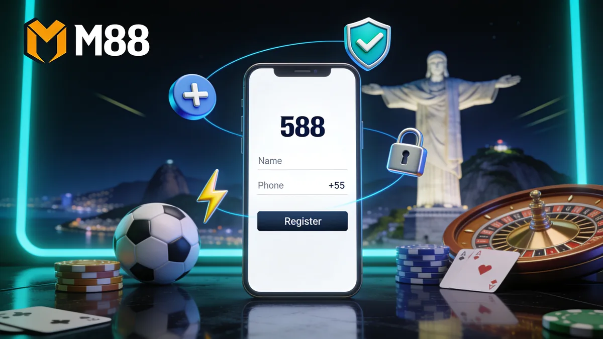 Como Começar a Apostar na m88: guia de m88 para jogadores no Brasil