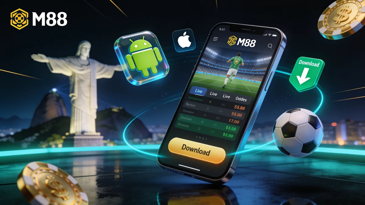 m88 no Brasil — Como se Cadastrar na m88 pelo Aplicativo Móvel